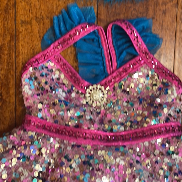 Custom Details Dancewear costume size CS. Bottoms are CM. Perfect condition. - Picture 5 of 12